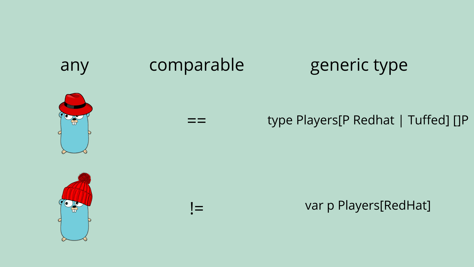 Go Generics/Type Parameters by programmingpercy